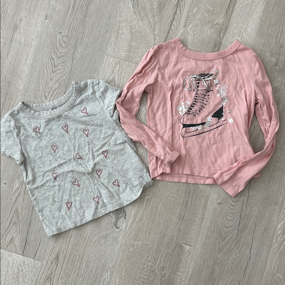 GAP Kids Gray Long and short Sleeve Shirt Winter bundle
